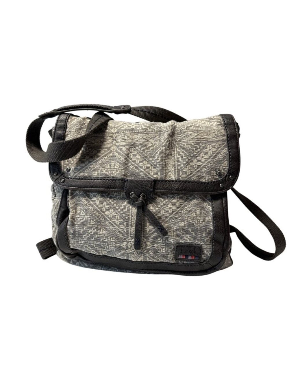 The Sak Woven Multi Pocket Crossbody Back Pack